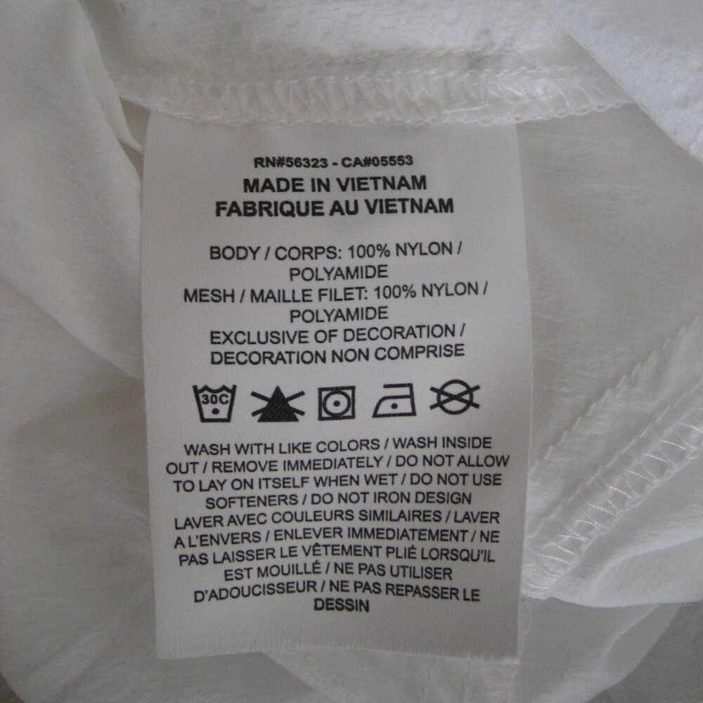 Nike Air Max Windbreaker Track Jogger Pants with Mesh Swoosh, White, Size Small - Picture 11 of 13